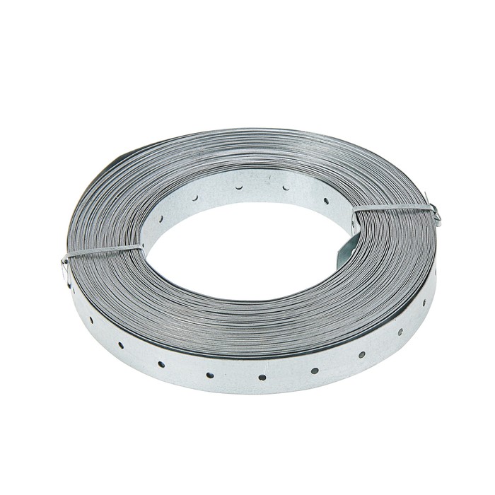 Лента перфорированная ТУНДРА krep, тарная, 20×0.5 мм, 25 м