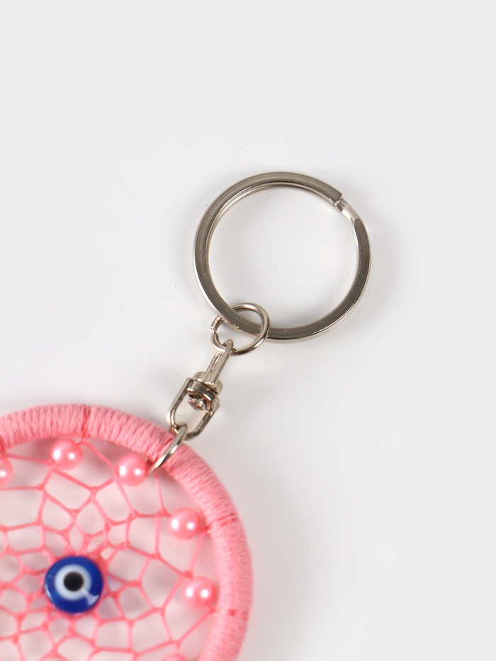 Брелок «Ловец снов», 17 см, розовый