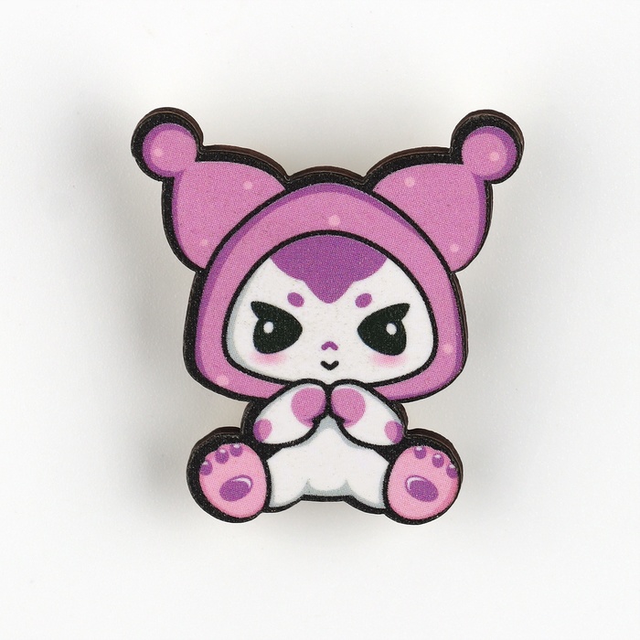 Значок флуоресцентный, 3.1×3.3 см