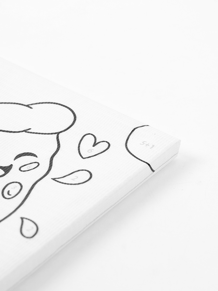 Картина по номерам «Аппетитный кусочек» 15×15 см