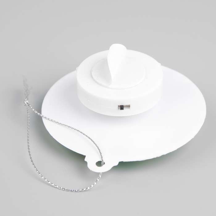 Световая подвеска «Дед Мороз» 7.5 см, от батареек LR44×3, свечение мульти