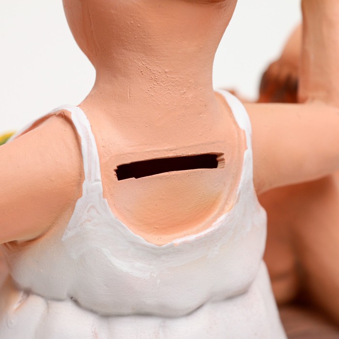 Копилка для денег «Банщица», полистоун, 25×23 см