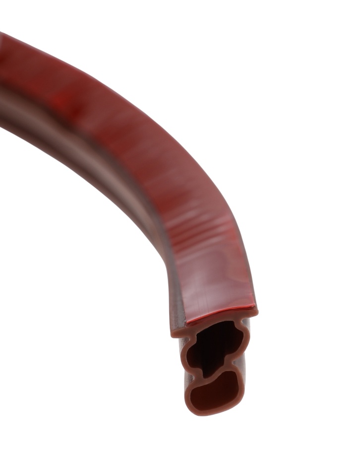 Уплотнитель самоклеящийся ТУНДРА, утеплитель для дверей, 10×10 мм, 6 м