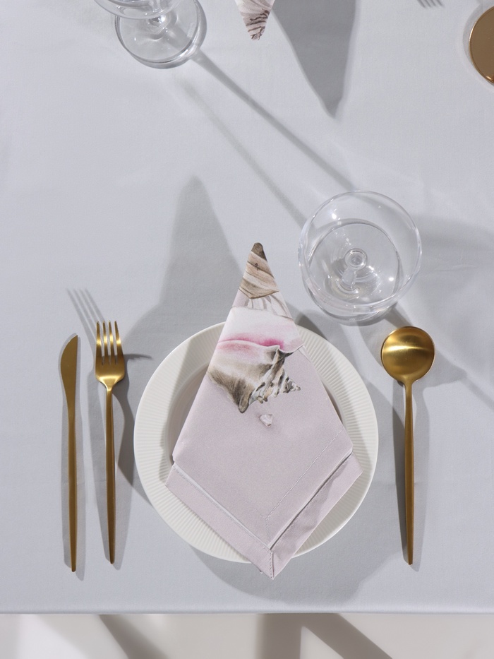 Набор салфеток «Этель. Коралловый риф», 40×40 см - 4 шт., 100% хлопок., 190 г/м²