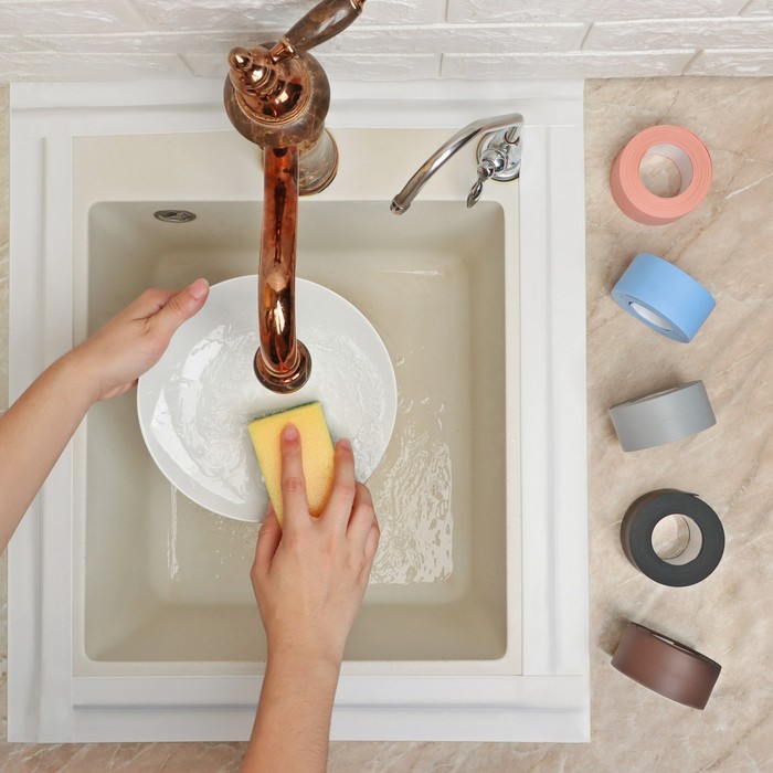 Бордюрная лента «Мой выбор» для ванны и раковины, белая, 22 мм × 3.2 м