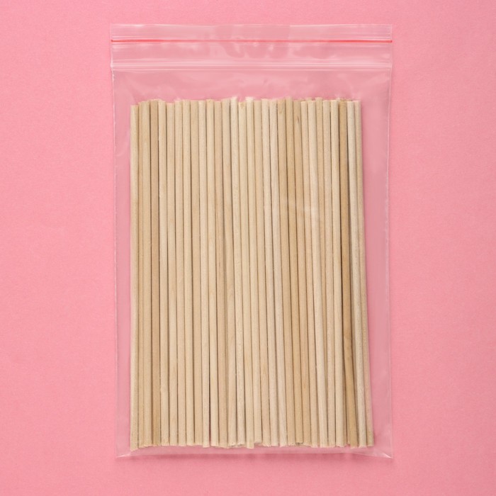 Набор палочек для леденцов, 50 шт., длина палочки 15 см