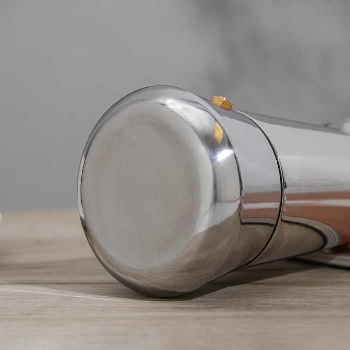 Кофеварка гейзерная Magistro Classic, на 2 чашки, 100 мл, индукция, нержавеющая сталь