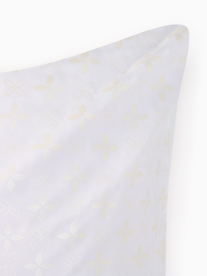 Наволочка - наперник на молнии «Атра. Римский», 50×70 см, белая, тик