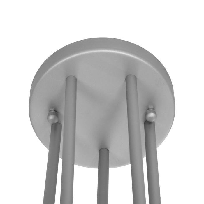 Люстра «5 клюшек» 65×110 см, 5×10 Вт, алюминий, пластик, свечение тёплое белое