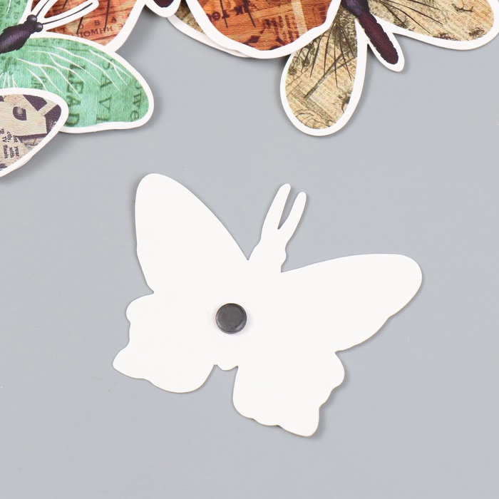 Набор магнитов на холодильник «Газета», 12 шт., картон, h=4-10 см