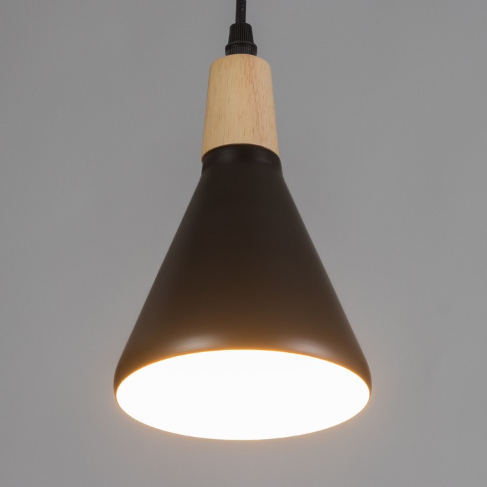 Люстра «Сивиль» 1×40 Вт Е27 черный 12.5×12.5×120 см