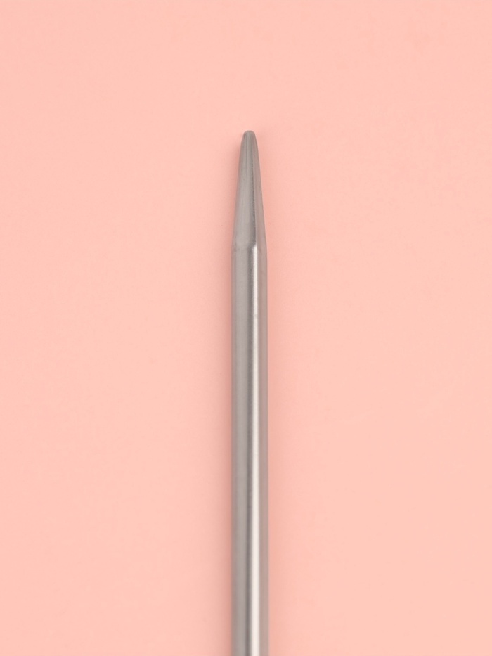 Спицы для вязания, чулочные, d=3 мм, 24 см, 5 шт.