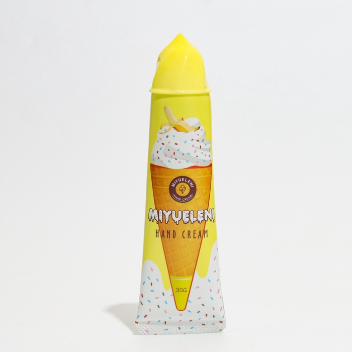 Крем для рук «Банан с мороженым» увлажняющий, 30 мл