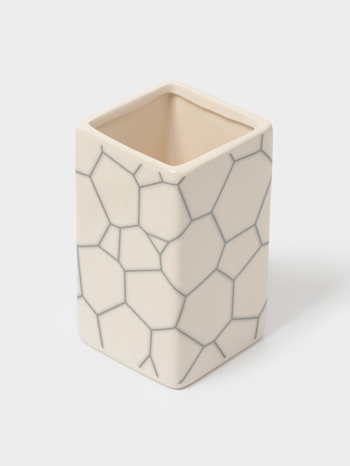 Аксессуары для ванной «Жираф», 3 предмета: мыльница, дозатор для мыла 360 мл, стакан 360 мл