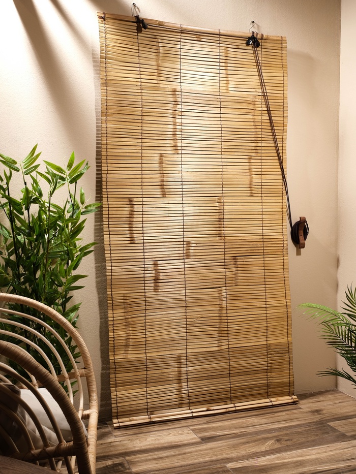Жалюзи из ротанга, 200×100×0.7 см