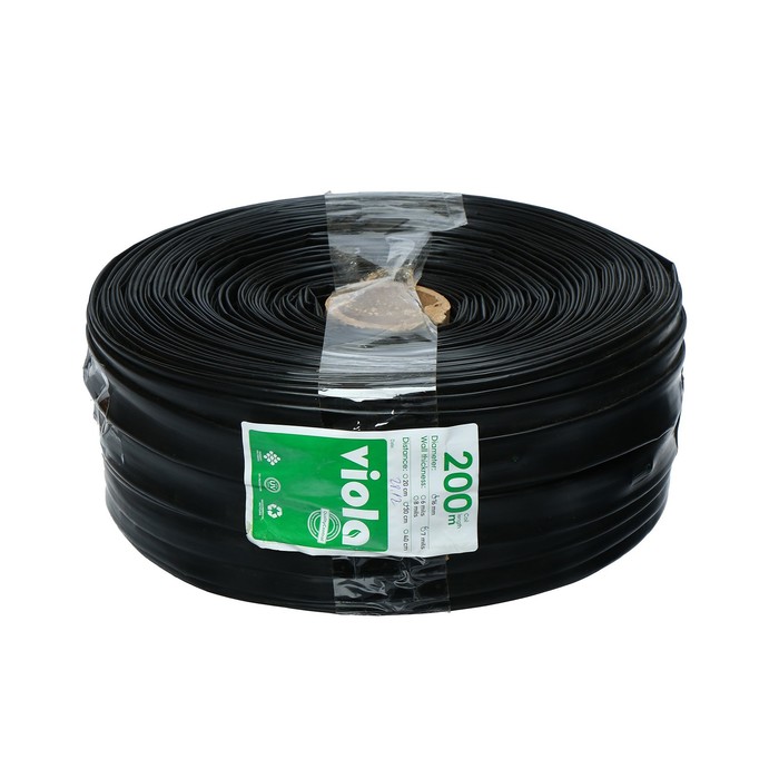 Капельная лента, d=16 мм, L=200 м, шаг капельниц 300 мм, 1 л/ч