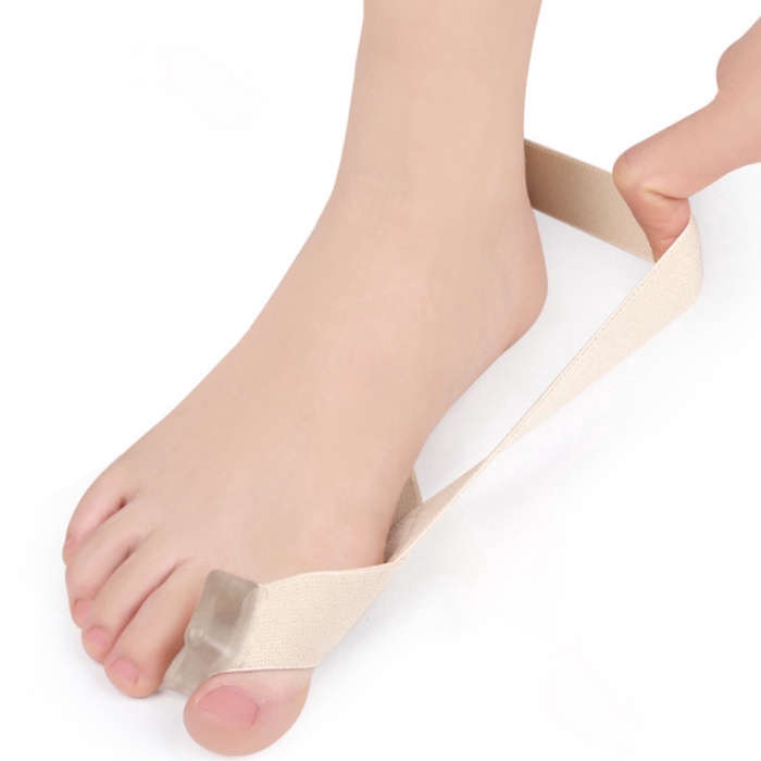 Корректор - разделитель для большого пальца, на манжете, L (40 - 45) р-р, бежевый