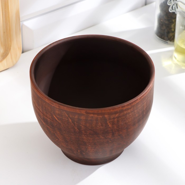 Горшок для запекания «Классика», 600 мл, красная глина