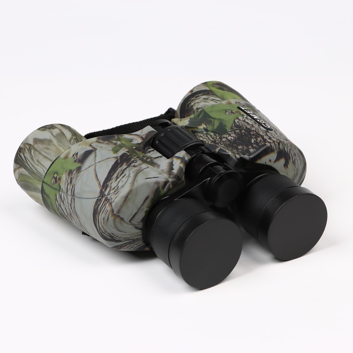 Бинокль «Охотник», 8-16×40, регулируемый зум, с чехлом, зелёный