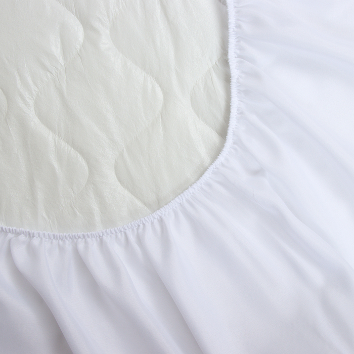 Наматрасник на резинке «Этель» Aquastop 200×200+25 см, водонепроницаемый, микрофибра