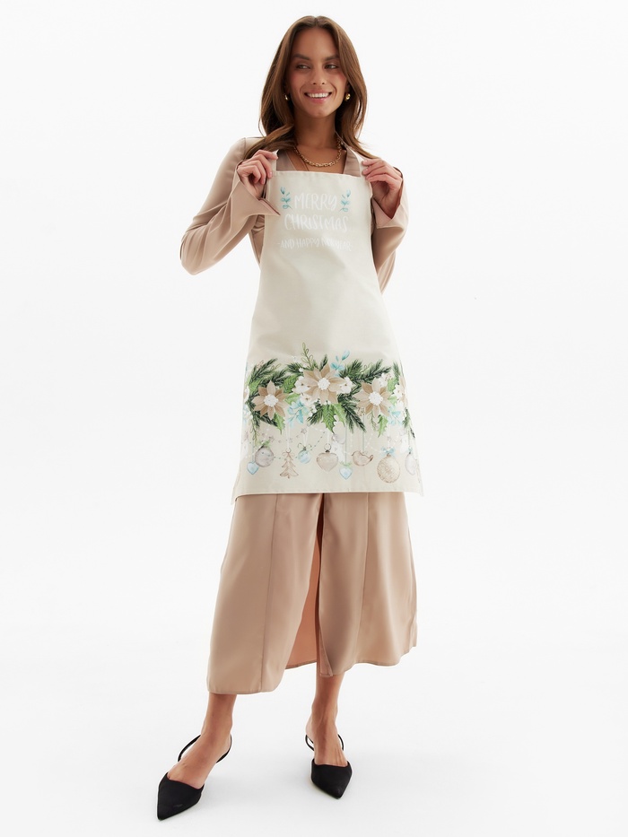 Фартук «Этель» Beautiful Christmas, 60×70 см, хлопок 100%, саржа 190 г/м²