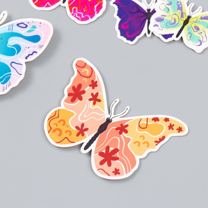 Набор магнитов на холодильник «Абстракция», 12 шт., картон, h=4-10 см