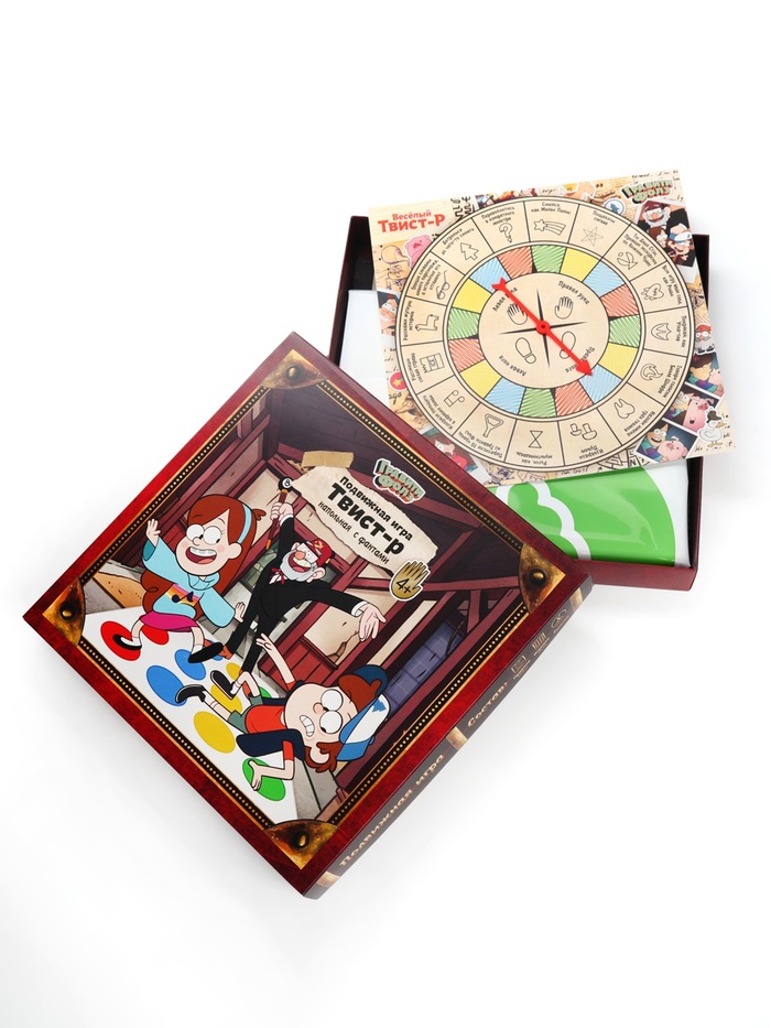 Подвижная игра «Твист-р», Гравити Фолз, напольная с фантами