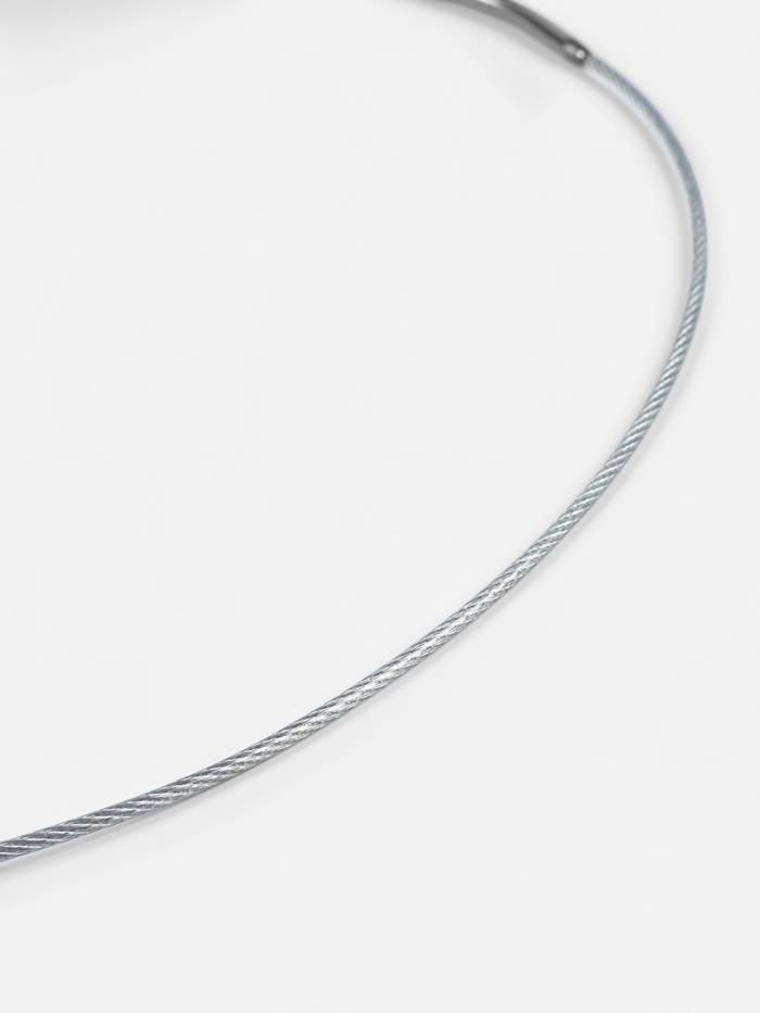 Спицы круговые, для вязания, с металлическим тросом, d=4.5 мм, 14/60 см