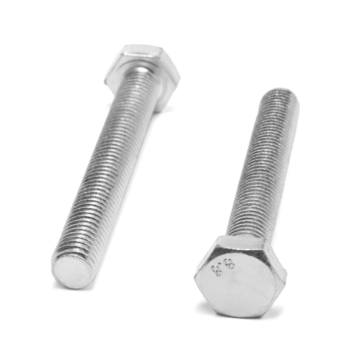 Болт ТУНДРА, оцинкованный, DIN 933, класс прочности 8.8, М12×90 мм, 5 кг.