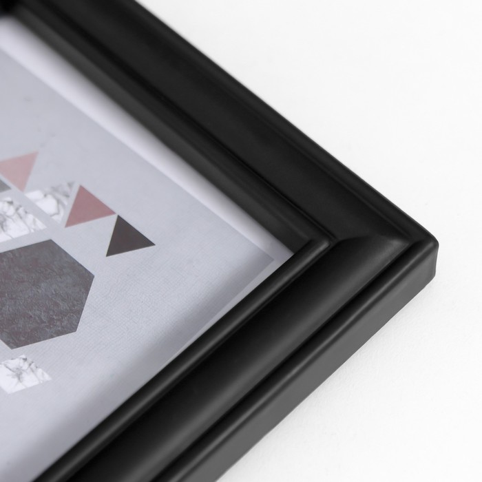 Комплект фоторамок на 6 фото 10×10 см, 10×15 см «Коллаж-трансформер из 6 шт.», чёрный, 25×33.5×8 см