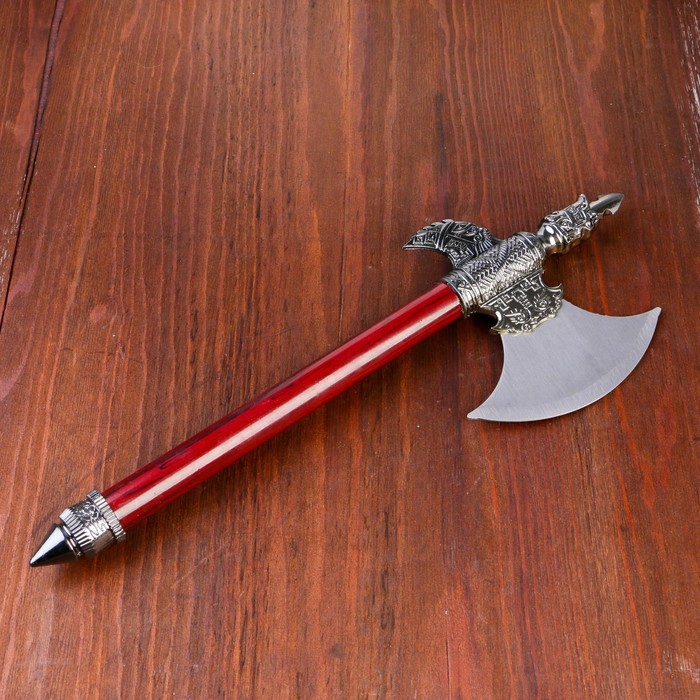 Макет оружия «Сувенирный топор на подставке. Смелость», подарочный набор, 45 см