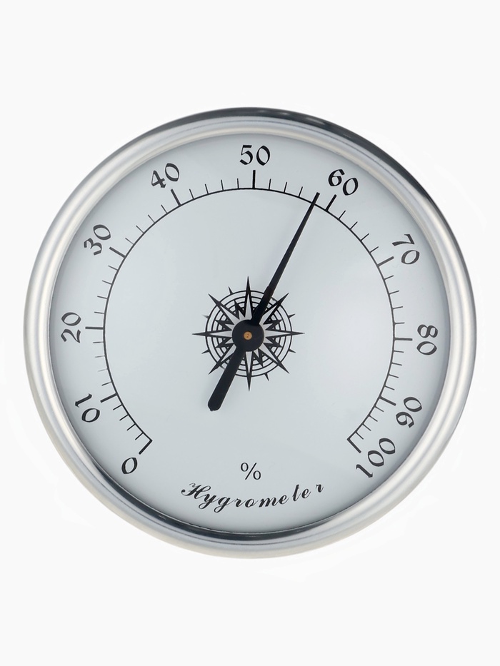 Гигрометр механический, настенный, d=7.2 см