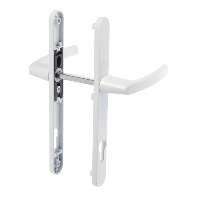 Гарнитур нажимной ТУНДРА 92/25 мм, стандартный, белые