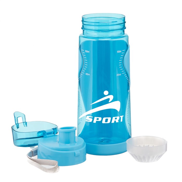 Бутылка для воды «Мастер К», 550 мл, цвет МИКС