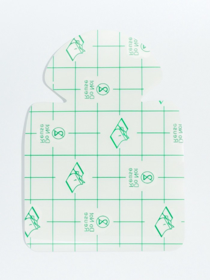 Пластырь для пяток, набор - 2 шт., на клеевой основе, прозрачный