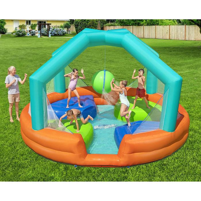 Аквапарк Dodge & Drench, 450×450×268 см, 53383 Bestway