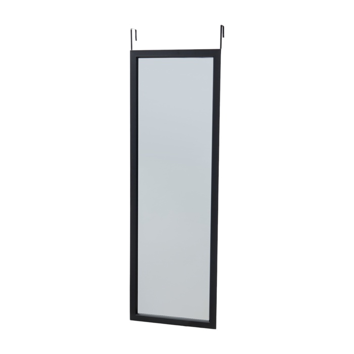 Зеркало дверное подвесное «Клик Мебель», 40×110 см, цвет чёрный