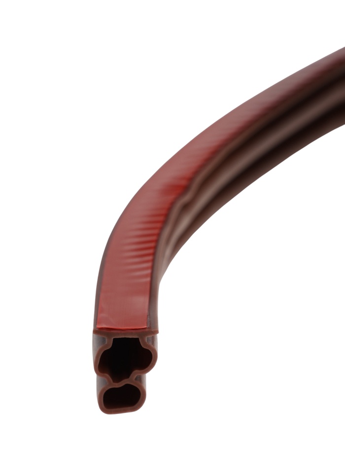 Уплотнитель самоклеящийся ТУНДРА, утеплитель для дверей, 10×15 мм, 6 м