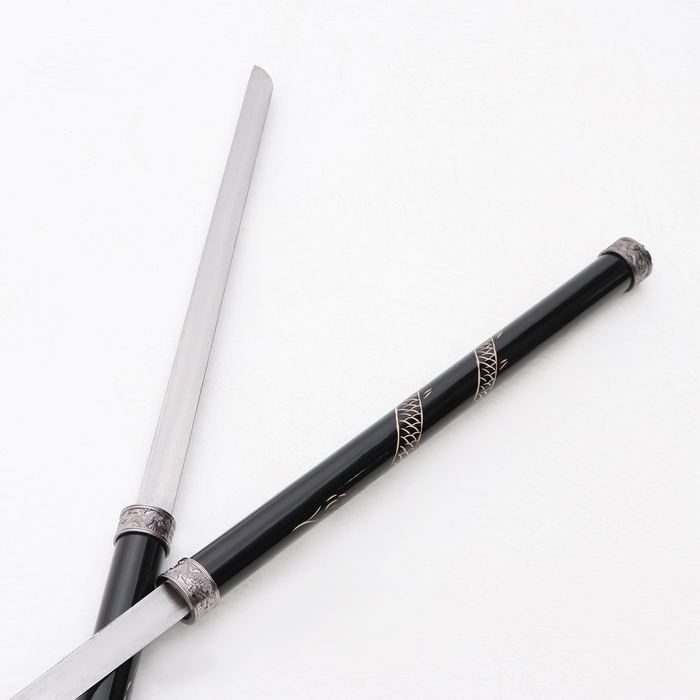 Макет оружия «Сувенирные катаны 2в1. Мощный дракон», подарочный набор, ножны дерево, 2 стороны, 103 см
