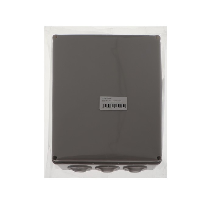 Коробка распределительная Luazon Lighting, 240×190×90 мм, IP54, для открытой установки, серая