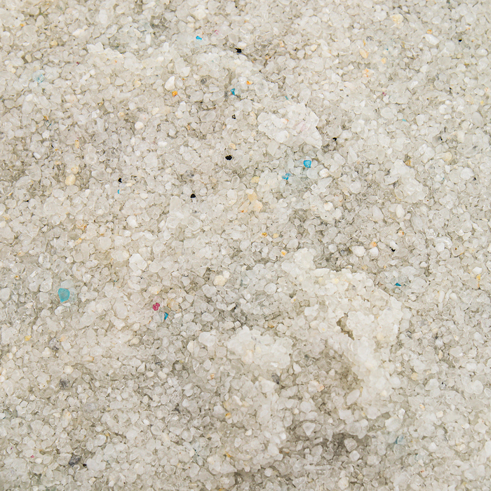 Песок кварцевый Пижон Aqua (0.8 -1 мм), 800 г, белый