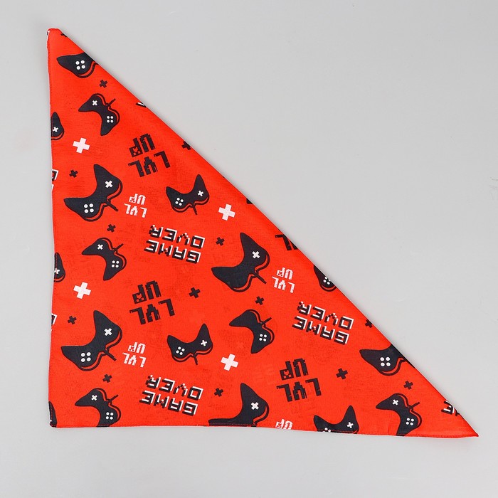 Бандана Game over 50×50 см