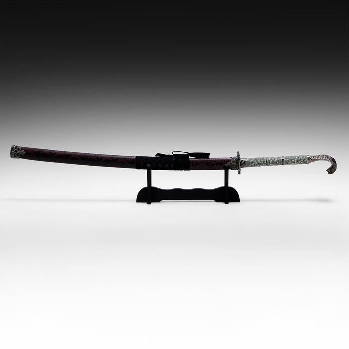 Макет оружия «Сувенирная катана. Рику», 107 см, рукоять под змеиную кожу