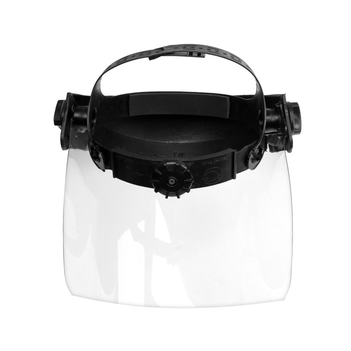 Щиток защитный ТУНДРА, пластик, с храповым механизмом