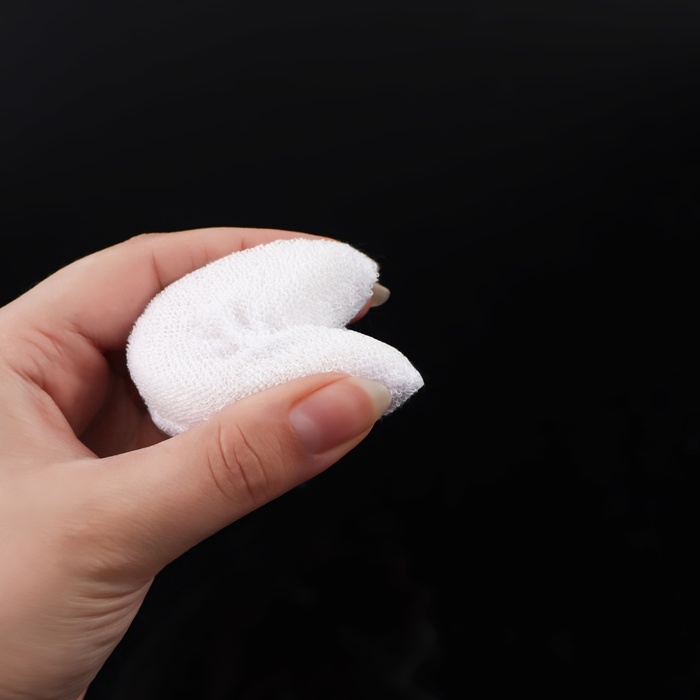 Вставки для уменьшения размера обуви, 7.5×4.5 см, пара, белые