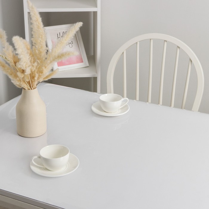 Термоскатерть без основы Доляна «Жидкое стекло», ширина 120 см, толщина 2 мм, длина 80 см