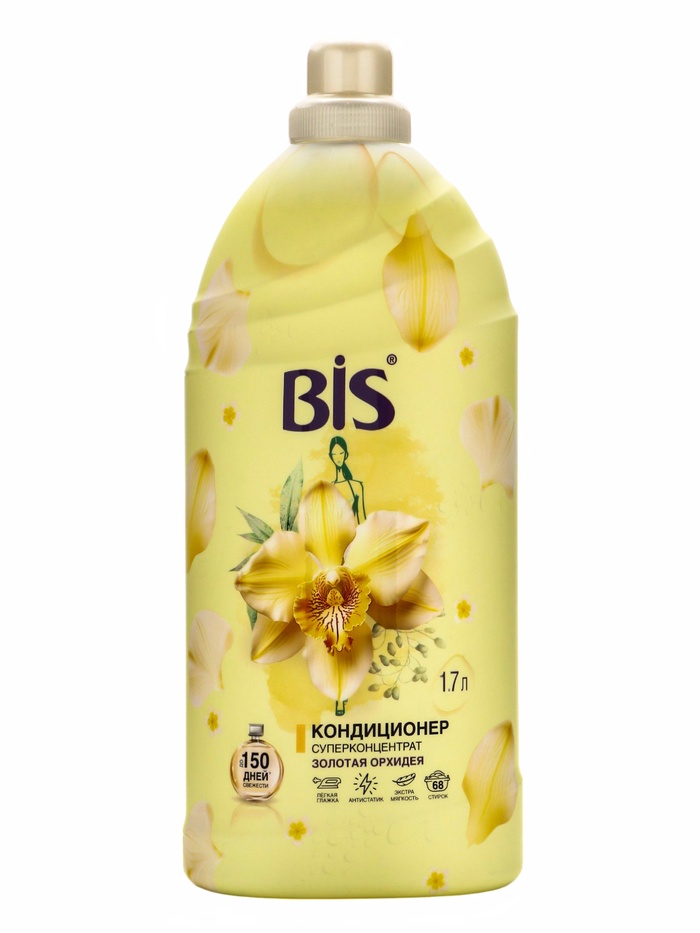 BIS Кондиционер для белья «Золотая орхидея», концентрированный, 1.7 л