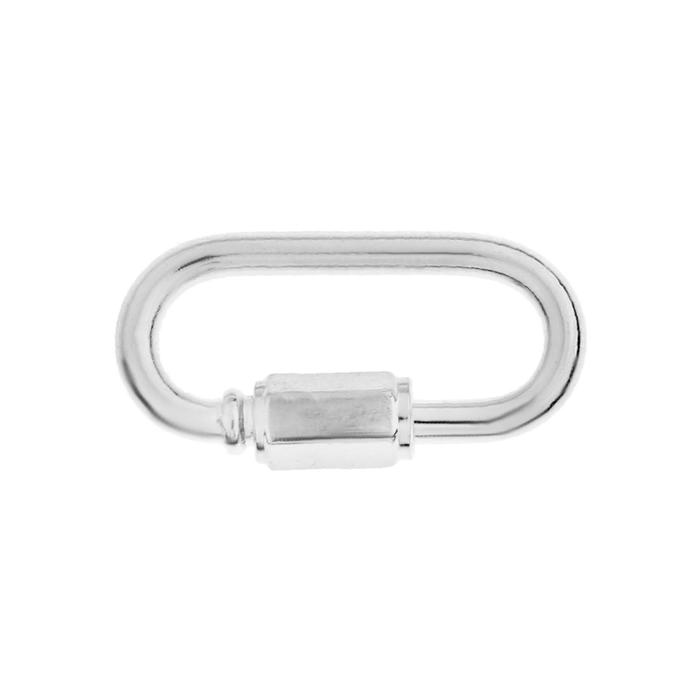 Карабин винтовой ТУНДРА krep, М3.5, оцинкованный, 1 шт.