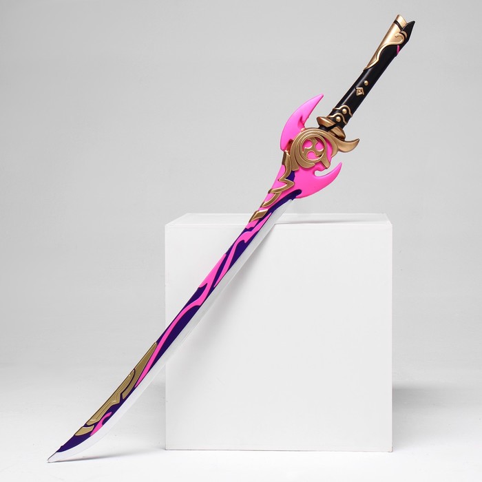 Макет оружия «Сувенирный меч аниме», 105 см, розовый, пенополистирол