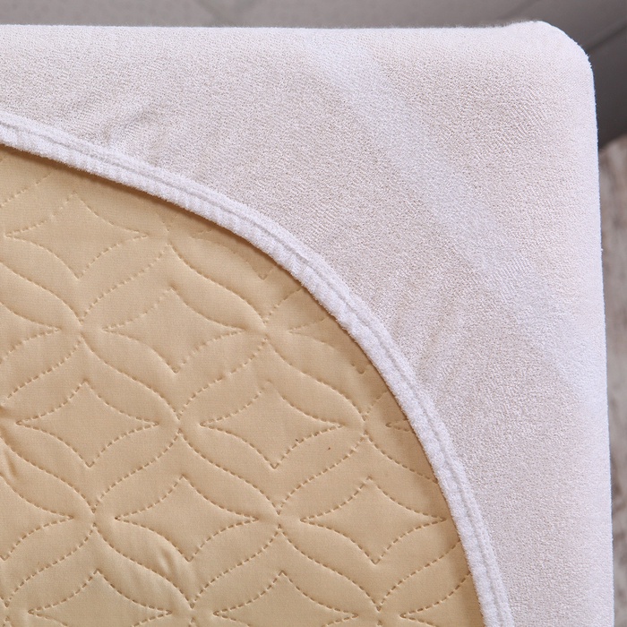 Наматрасник непромокаемый «Бережный», 160×200×25 см, натяжной, мембрана, хлопок 80%